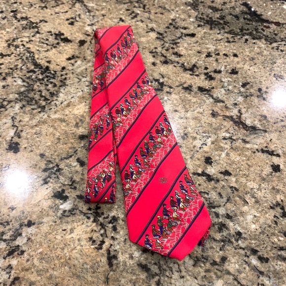 Authentic Gucci made in Italy vintage tie with horse & rider derby racing style - Picture 7 of 8